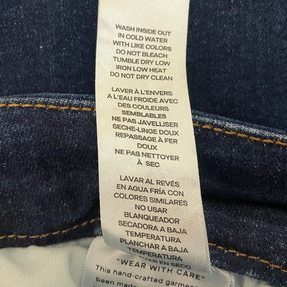 Good American Always Fits Good Legs Skinny Jeans Size 14 - 18 Dark Wash - Picture 10 of 11